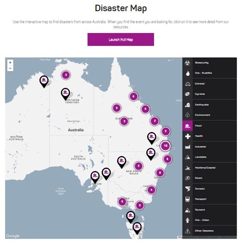 Mapper showing only the Flood Category